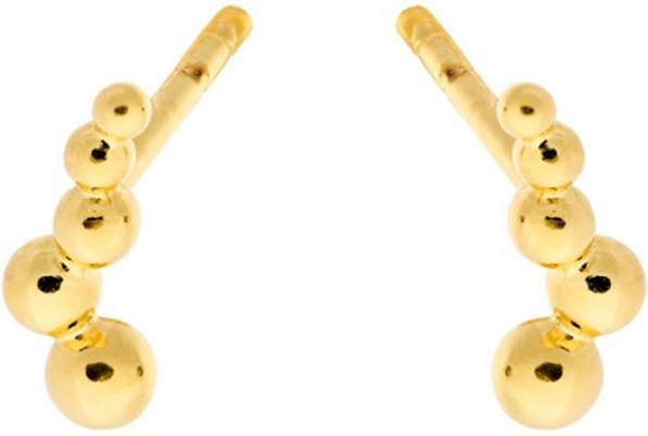 Pernille Corydon Glint oorknopjes verguld