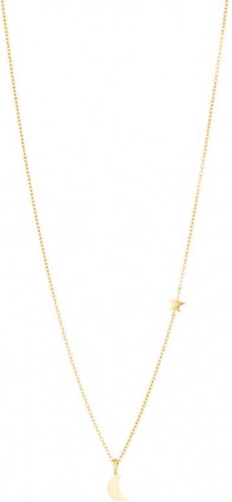 Pernille Corydon Star Moon ketting verguld