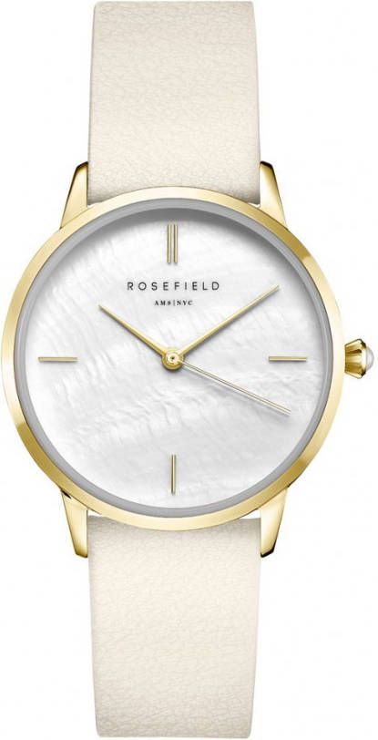 Rosefield Pearl Edit Butter horloge RMBLG R04