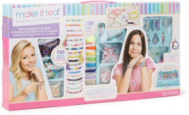 Make it Real Mega juwelen Studio Meisjes 850 delig