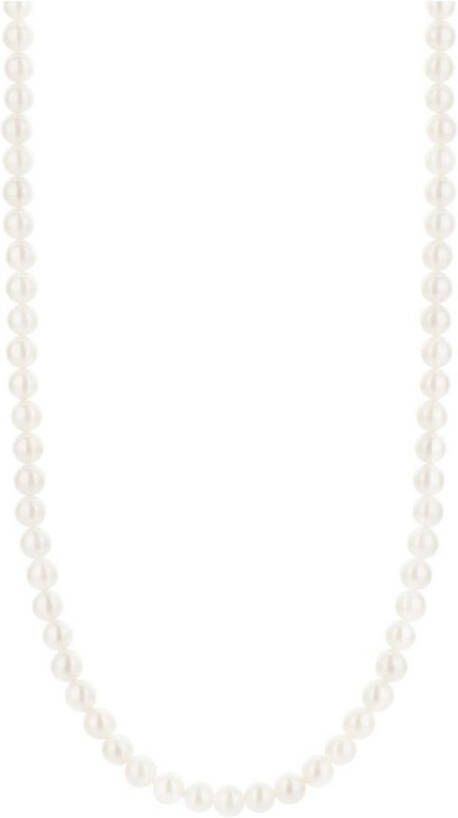 Ti Sento Milano sterling zilveren ketting met parels 3849PW