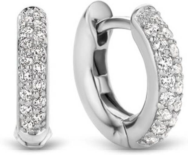 TI SENTO Milano Oorbellen 925 Sterling Zilveren Oorbellen 7210 Wit