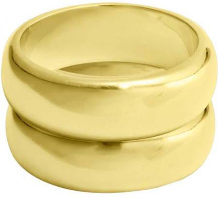 Wildthings Double Trouble ring verguld