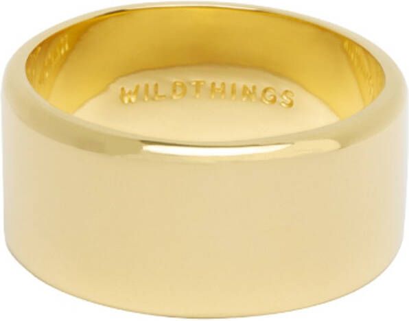 Wildthings Wide Band ring verguld