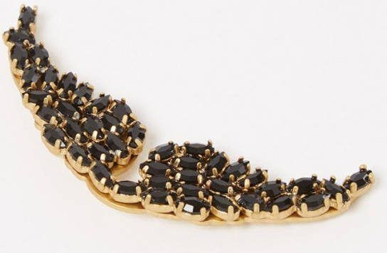 Zadig&Voltaire Swing Your Wings clutchbedel met strass
