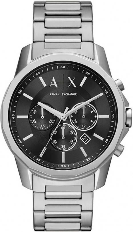 Armani Exchange Horloges Banks Zilverkleurig online kopen