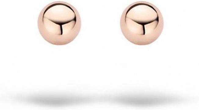 Blush Oorknopjes van 14 karaat ros&#xE9, goud 7120RGO