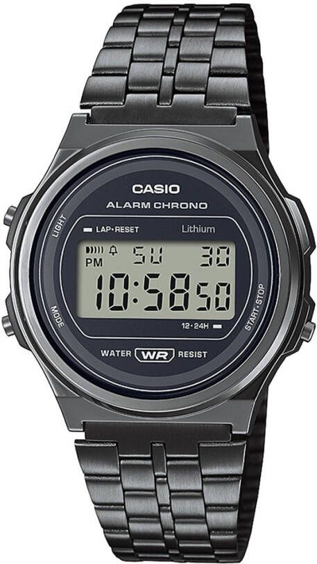 Casio Horloges Vintage Round A171WEGG 1AEF Zwart online kopen