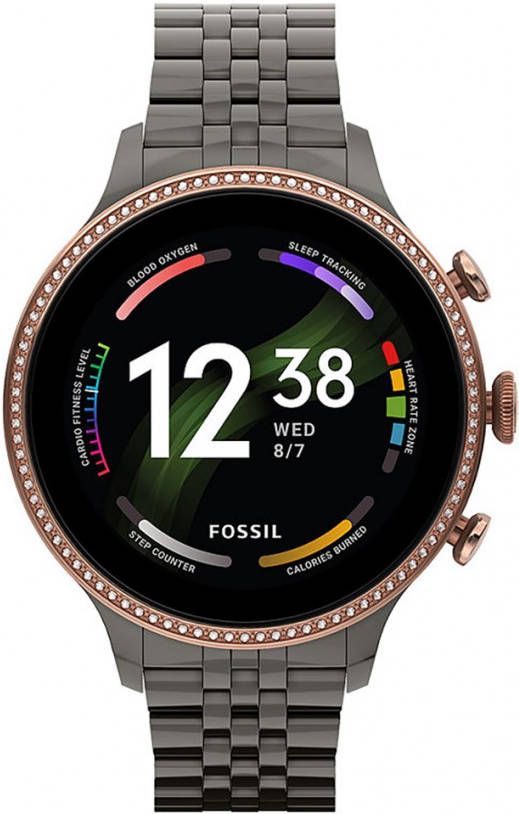 Fossil Smartwatches Gen 6 Smartwatch Zilverkleurig online kopen