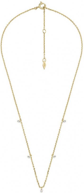 Fossil Sadie ketting verguld JA7131710