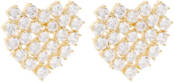 Franky Amsterdam The loving Lisa oorknopjes plated