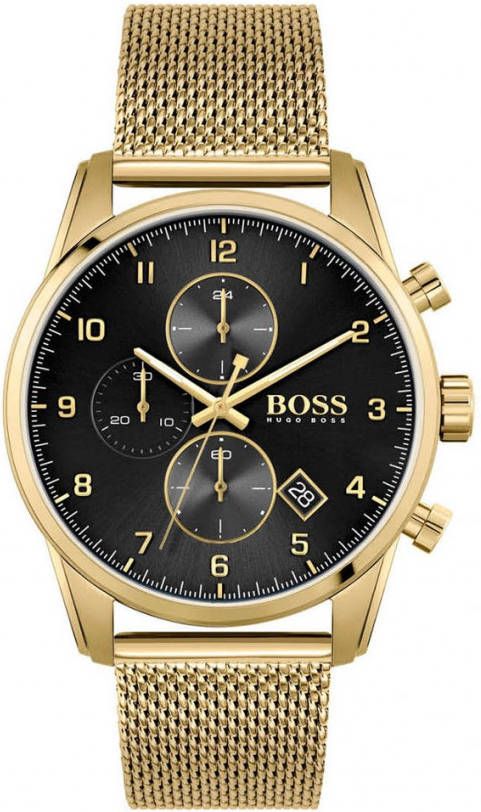 Boss Horloges Watch Skymaster Goudkleurig online kopen