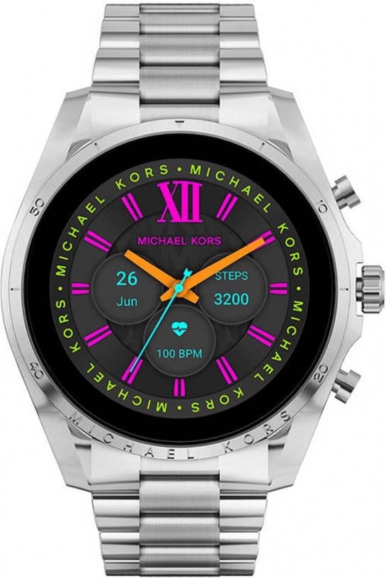 Michael Kors Gen 6 Bradshaw Display Smartwatch MKT5139 zilverkleurig online kopen