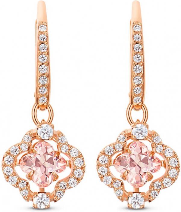 Swarovski Sparkling DC oorhangers met kristal