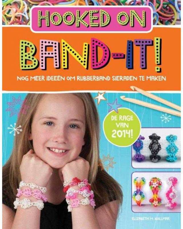 Loombands Boek Loom Bands Hooked on