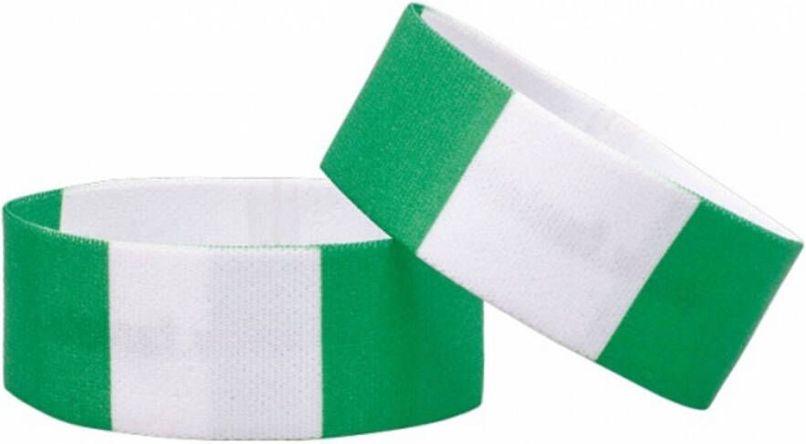 Merkloos Supporter Armband Nigeria Verkleedarmdecoratie
