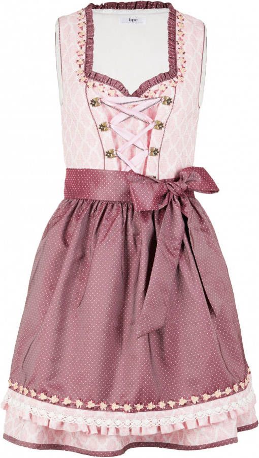 bonprix Dirndl met schort, knielang(2 dlg. set )
