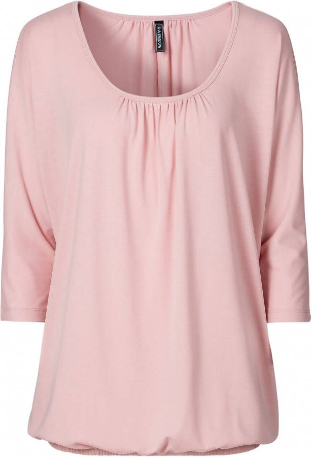 RAINBOW Oversized shirt, oudroze
