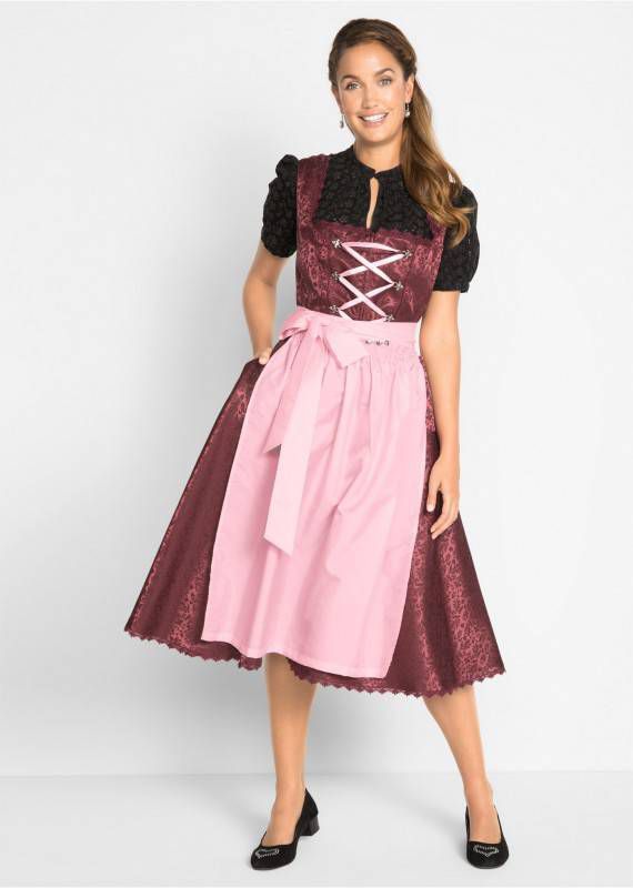 bonprix Dirndl met schort