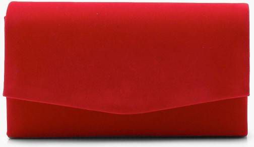 boohoo Nep Suè, de Handtas Met Ketting En Structuur, Red