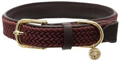 Kentucky Gevlochten Nylon Hondenhalsband
