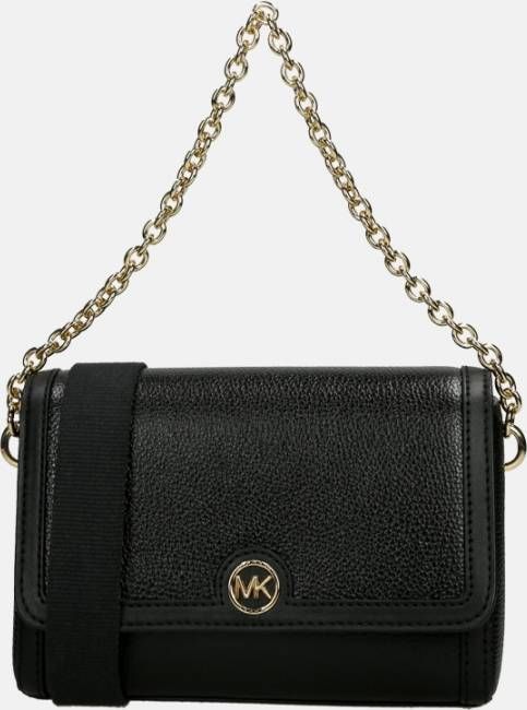 Michael Kors SM CNV koppeling Pochette Xbody , Zwart, Dames