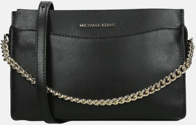 Michael Kors Jet Set Large crossbodytas van leer