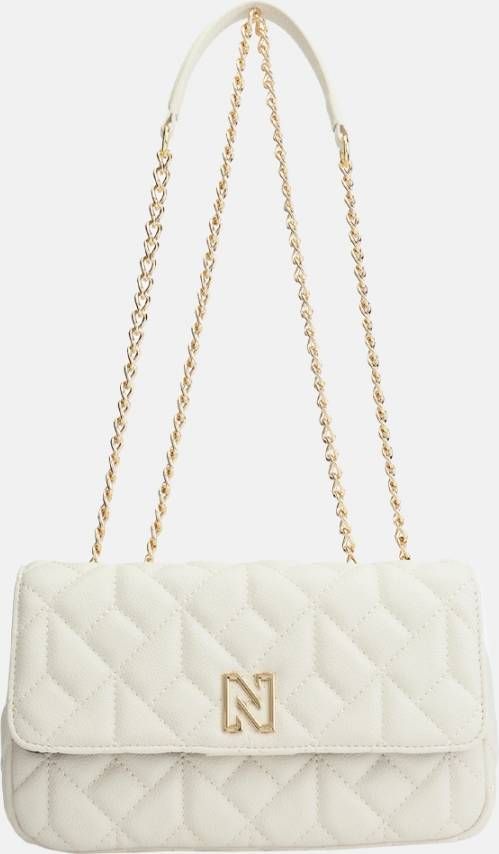 Nikkie Ann Midibag schoudertas cream