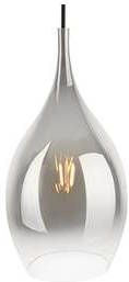 Leitmotiv Hanglampen Pendant lamp Drup shadow Zilverkleurig
