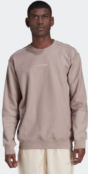 adidas Originals Hp0436 menn, Sweatshirt , Beige, Heren
