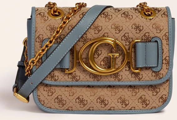 Guess Aileen Crossbody Flap denim Damestas