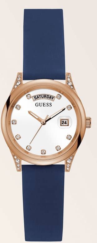 Guess Horloge Met Datum Silicone