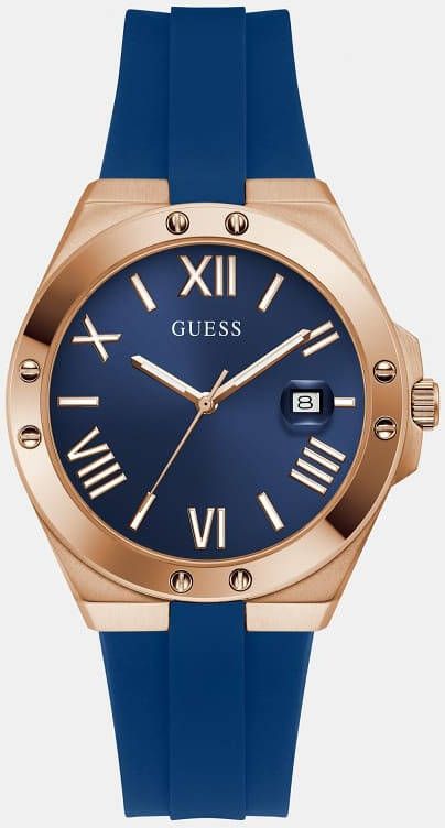 Guess Horloge Met Datum Silicone