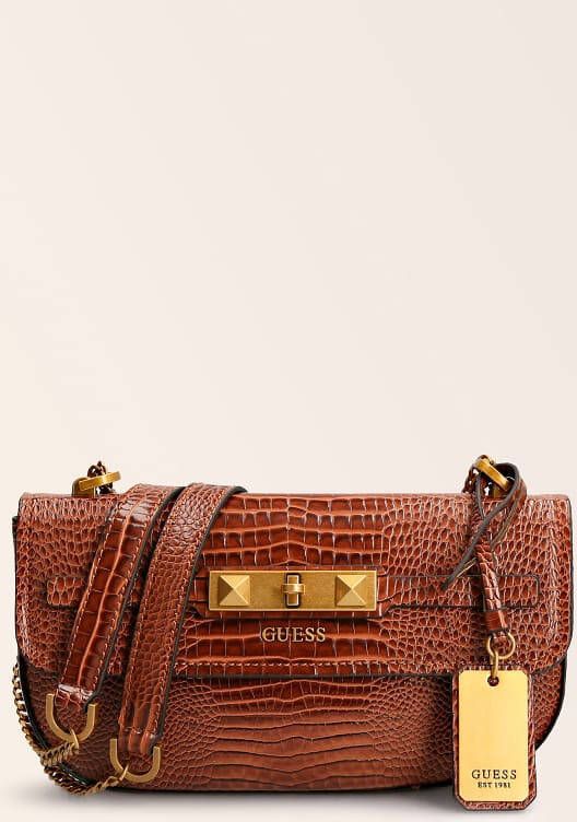 Guess Raffie Crossbodytas Krokoprint