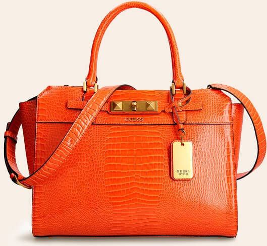 Guess Raffie Handtas Krokoprint