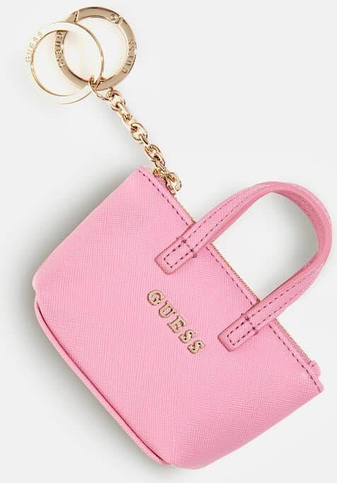 Guess Saffiano Sleutelhanger Tas