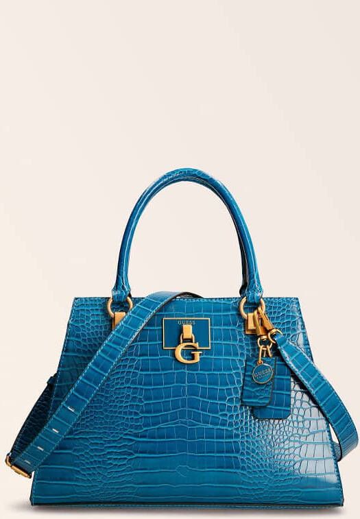 Guess Stephi Handtas Krokoprint