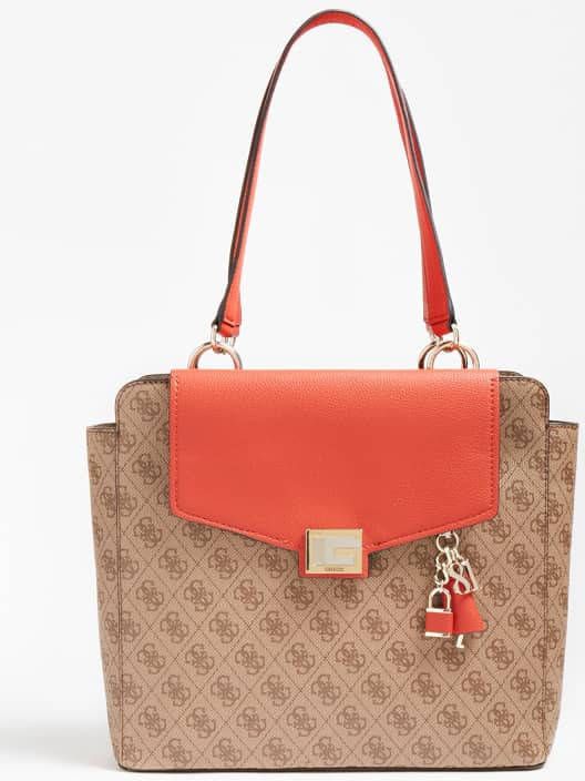 Guess Valy Schoudertas 4G Logo