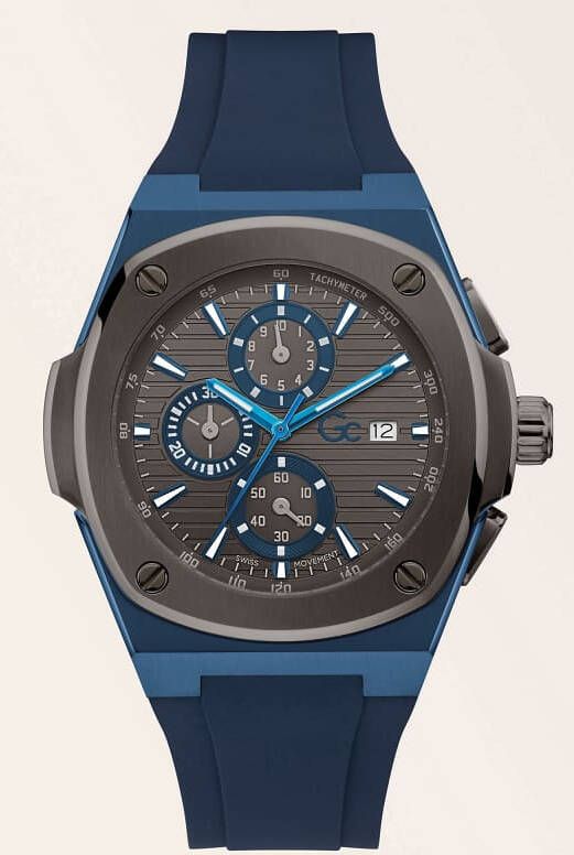 Guess Horloge Gc Chronograaf Silicone