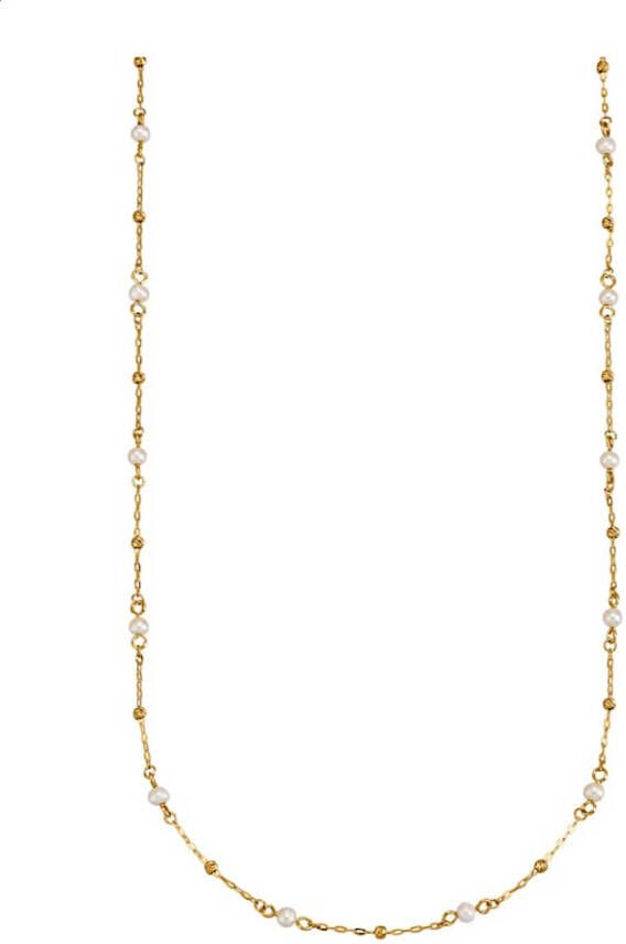 AMY VERMONT Collier met cultivé zoetwaterparels Goudkleur