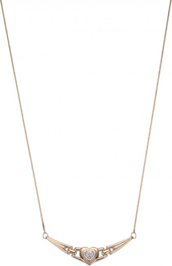 AMY VERMONT Collier met diamanten Geelgoudkleur