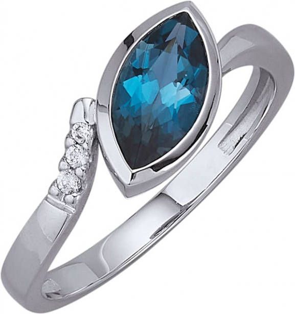AMY VERMONT Damesring Blauw