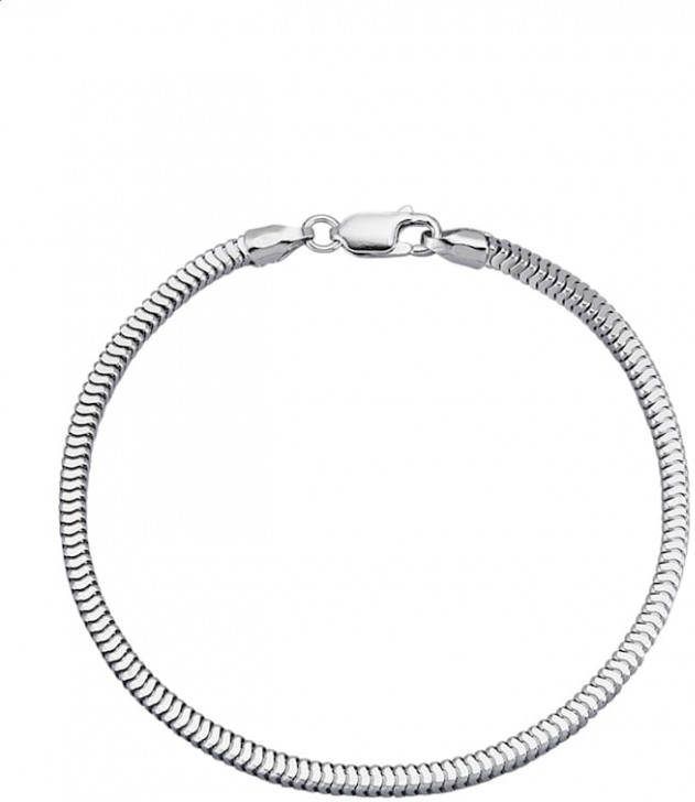 AMY VERMONT Slangenarmband Zilverkleur
