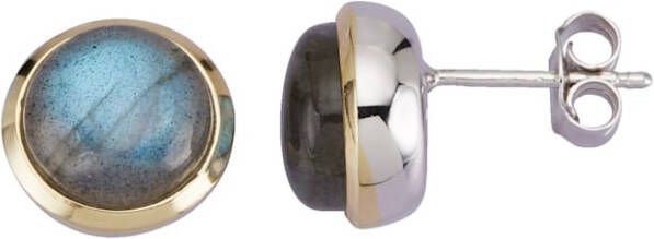 KLiNGEL Oorstekers met labradoriet Bicolor