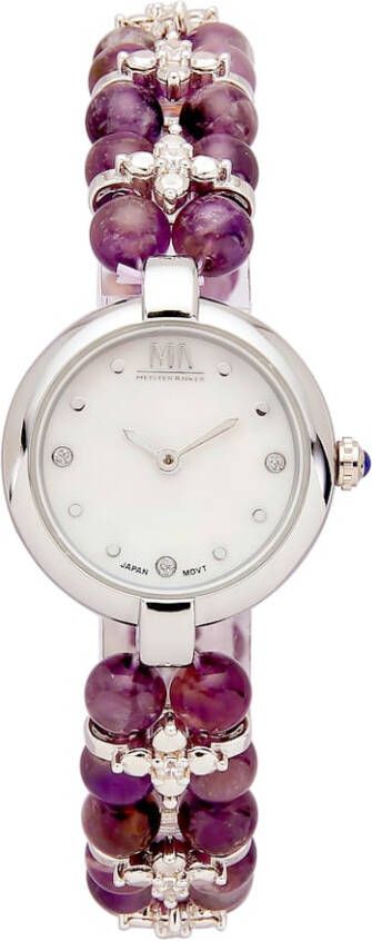 Meister Anker Dameshorloge met amethist Paars