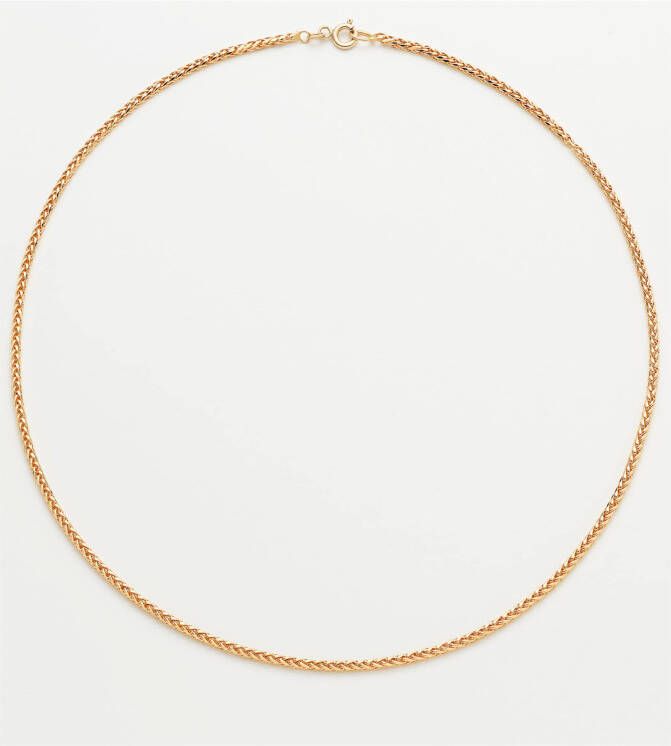 Grazielli Gevlochten ketting Geelgoudkleur
