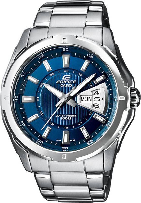 Edifice Horloges Classic EF 129D 2AVEF Zilverkleurig