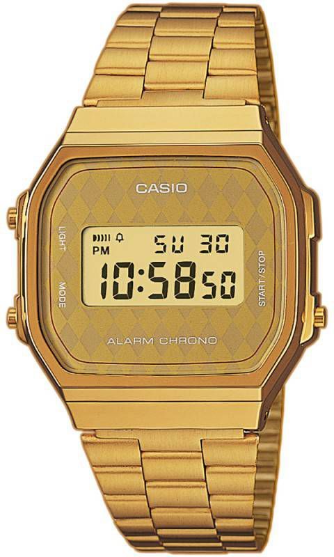 Casio Horloges Vintage Iconic A168WG 9BWEF Goudkleurig