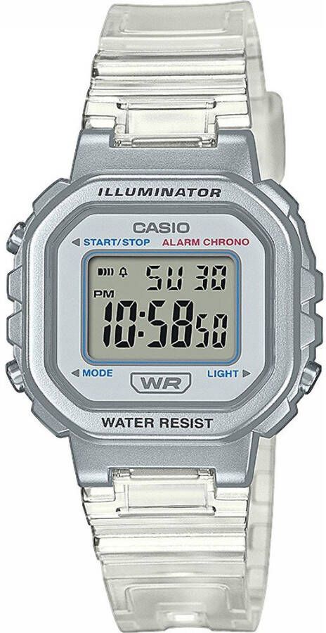 Casio Vintage LA 20WHS 7AEF Collection transparent horloge