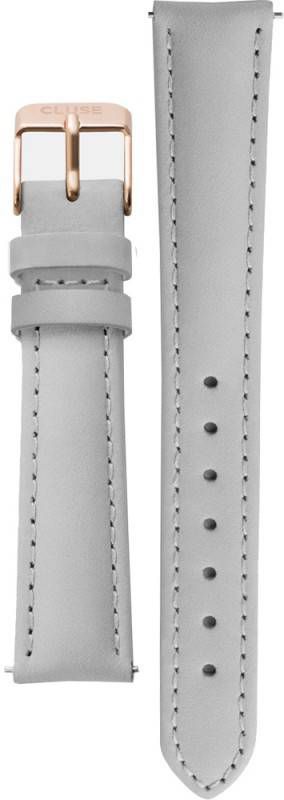 CLUSE Horlogebandjes Minuit Strap Grey Grijs